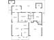 Detailed floor plan of house with dimensions at 8914 Schrader Blvd, Port Richey, FL 34668