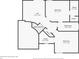 Second floor plan includes loft, two bedrooms, and a bathroom at 10342 Altrara Way, Trinity, FL 34655