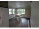 Inviting dining room with a round table, chairs, and charming built-in shelves at 1042 Howell Ave, Brooksville, FL 34601