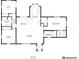 Detailed floor plan showcases the layout of this spacious home at 11280 Sedgefield Ave, Spring Hill, FL 34608