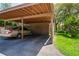 Assigned covered parking spot that provides shelter for your vehicle at 13009 Wedgewood Way # 63-D, Hudson, FL 34667