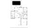 Detailed floor plan showcasing the layout of the home, including the primary bedroom and screened pool area at 1376 Fayetteville Dr, Spring Hill, FL 34609