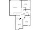 Floor plan showcasing the layout of the second floor, including bedrooms, bathrooms and hall at 13772 Dunwoody Dr, Spring Hill, FL 34609