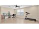 Large bonus room with flexible space for a home office, gym, or creative studio at 19326 Long Lake Ranch Blvd, Lutz, FL 33558