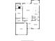 First floor plan featuring the garage, living room, kitchen, dining room, foyer, and laundry room at 19326 Long Lake Ranch Blvd, Lutz, FL 33558