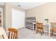 Office area with desk and storage, perfect for work or hobbies at 19326 Long Lake Ranch Blvd, Lutz, FL 33558