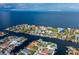 Waterfront community featuring many homes along canals with access to the ocean and surrounding gulf coast at 3150 Trident Ter, New Port Richey, FL 34652