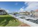 Waterfront homes with deep water dockage and quick access to the open waters at 3150 Trident Ter, New Port Richey, FL 34652