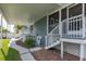 Beautiful view of the home's exterior, highlighting the deck, landscaping, and well-maintained outdoor area at 3150 Trident Ter, New Port Richey, FL 34652