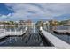 Waterfront neighborhood on a sunny day featuring docks, boat lifts and waterfront homes at 3150 Trident Ter, New Port Richey, FL 34652
