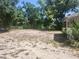 Expansive yard featuring ample space, framed by lush trees and foliage, perfect for outdoor activities at 3415 N 51St St, Tampa, FL 33619