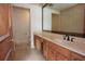 Bathroom featuring a sink with a vanity and tile flooring at 4269 River Birch Dr, Spring Hill, FL 34607