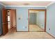 Bedroom with closet and neutral carpet at 4269 River Birch Dr, Spring Hill, FL 34607