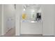Bright kitchen features white cabinets, quartz countertops, and stainless steel appliances at 6240 Fairmont Ln, Palmetto, FL 34221