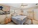 Serene bedroom showcases a calm color palette, natural light, and comfortable furnishings, offering a peaceful retreat at 6795 23Rd S St, St Petersburg, FL 33712