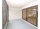 This screened lanai is the perfect extension of the living space with sliding glass door entry at 6806 Beach Blvd, Hudson, FL 34667