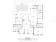 Detailed floor plan showcasing the layout of the house and its various rooms and dimensions at 7275 Crystal Spring Run, Weeki Wachee, FL 34607