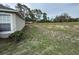 Expansive backyard offers ample space for outdoor activities and landscaping possibilities at 11308 Mahopac Rd, Weeki Wachee, FL 34614