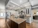 Spacious kitchen with granite countertops, stainless steel appliances, and ample cabinet storage at 12060 Sapphire Dr, Spring Hill, FL 34609