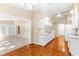 Open-concept kitchen with ample counter space, updated appliances and easy access to living area at 18736 Bent Pine Dr, Hudson, FL 34667
