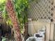 Close-up of backyard fountain at 21045 Lazy Days Cir, Lutz, FL 33558