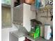Laundry area with stackable washer and dryer units at 21045 Lazy Days Cir, Lutz, FL 33558