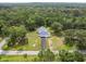 Newly built home in a wooded area with lush greenery at 2288 Rackley Rd, Brooksville, FL 34604