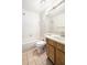 Bright bathroom with tile flooring and a bathtub/shower combo is move-in ready at 4015 Angel Oak Ct # 201, Tampa, FL 33613
