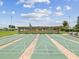 This community features shuffleboard courts, an ideal outdoor activity for residents at 4567 Great Lakes S Dr, Clearwater, FL 33762