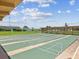 Enjoy outdoor shuffleboard courts in this community, perfect for friendly competition and leisurely afternoons at 4567 Great Lakes S Dr, Clearwater, FL 33762
