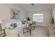 Bright living room featuring stylish decor, plush seating, and a serene ambiance at 4752 Weasel Dr, New Port Richey, FL 34653