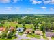 Beautiful aerial view of homes along golf course showcasing manicured lawns and sunny skies at 5121 Delacroix Dr, Brooksville, FL 34604