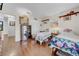 Bright bedroom with hardwood floors and dual beds at 7133 Box Elder Dr, Port Richey, FL 34668