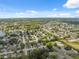 Extensive community perspective, showcasing well-organized streets, diverse housing options, and scenic views of a nearby lake at 8404 Fishhawk Ave, New Port Richey, FL 34653