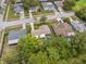Neighborhood view showcasing homes with well-maintained yards, mature trees, and convenient access to community amenities at 8404 Fishhawk Ave, New Port Richey, FL 34653