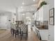 Open concept kitchen boasts ample counter seating and cabinet space at 8457 Southern Charm Cir, Brooksville, FL 34613