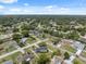 Community aerial view with lush tree canopy at 10091 Bannister St, Spring Hill, FL 34608