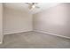 A bright, spacious bedroom with neutral carpet and walls illuminated by natural light at 10115 Ringling St, New Port Richey, FL 34655