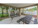 Community picnic area featuring tables and nearby playground for enjoying outdoor activities at 10115 Ringling St, New Port Richey, FL 34655