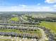 Beautiful aerial view of a residential neighborhood with manicured lawns and community green spaces at 1098 Old Windsor Way, Spring Hill, FL 34609