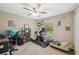 Multi-purpose room with desk, exercise equipment, and inspiring decor providing a functional area at 11034 Flock Ave, Weeki Wachee, FL 34613