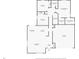 Floor plan displays the layout of a home with measurements for the Living Room, Kitchen, Bedrooms, Bathrooms, and Garage at 11034 Flock Ave, Weeki Wachee, FL 34613