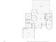 Detailed floor plan showcasing the layout of the home's rooms and dimensions at 12295 Clarendon Ct, Spring Hill, FL 34609