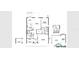 Floor plan featuring kitchen, Gathering room, dining room, office, Primary suite, garage, and bathrooms at 18558 Cortes Creek Blvd, Spring Hill, FL 34610