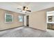 Bedroom featuring a ceiling fan and neutral walls at 2169 Danforth Rd, Spring Hill, FL 34608