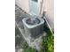 Exterior shot of the property's AC unit at 3238 Coldwell Dr, Holiday, FL 34691