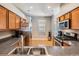 Bright kitchen with stainless steel appliances and plenty of counter space at 3450 Ferrell St, New Port Richey, FL 34655