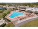Enjoy the Community Center pool and deck area on a sunny day! at 3712 Trophy Blvd # 3712, New Port Richey, FL 34655