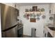 A kitchen showcasing stainless steel appliances and white countertops at 5434 Chad Pl # 14, New Port Richey, FL 34652