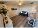 Bedroom features bright natural light, desk area, and stylish decor at 5555 Gulf Blvd # 315, St Pete Beach, FL 33706